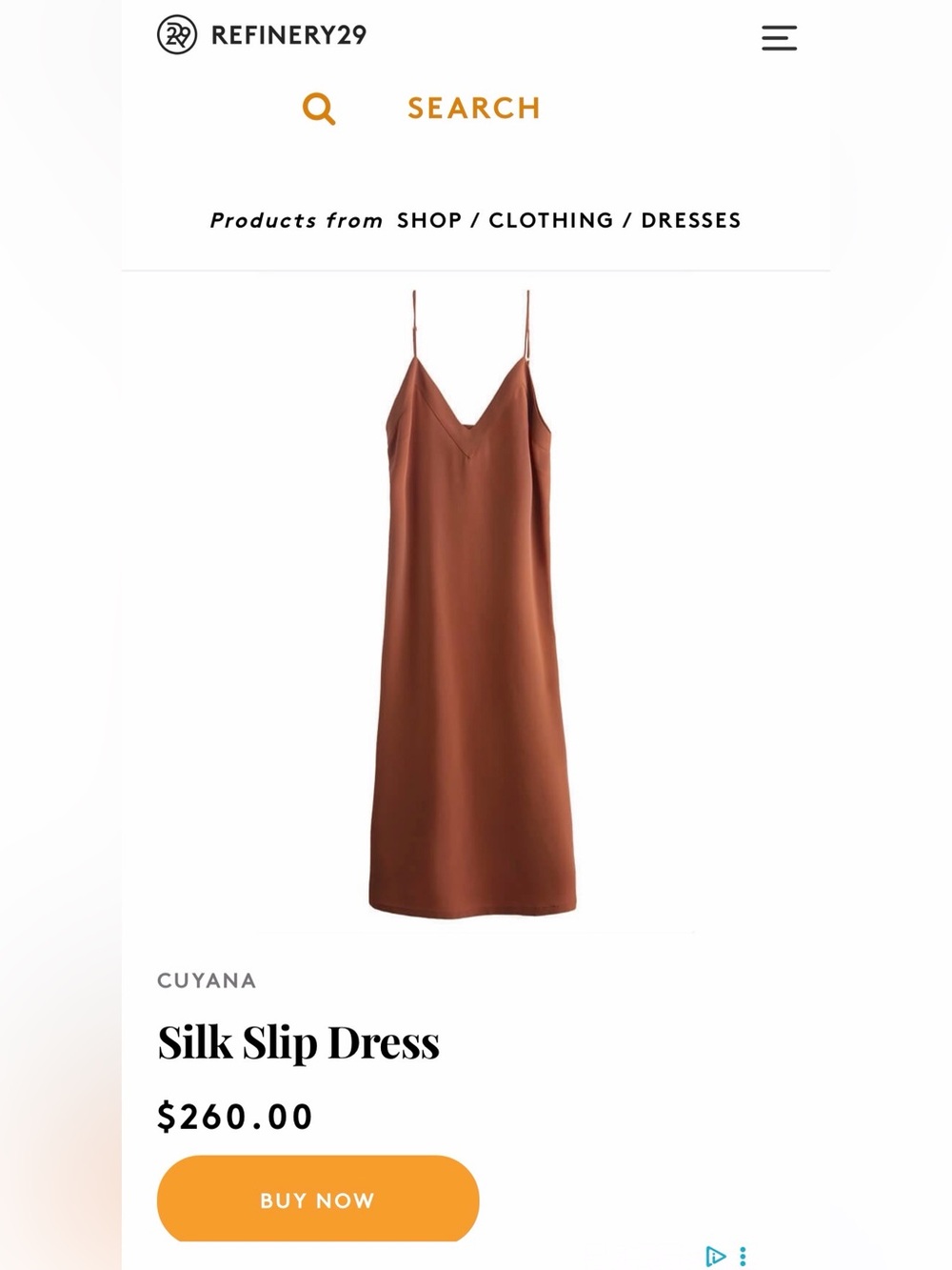🔥 CUYANA 100% Crepe de Chine Silk Slip Dress V-Neck Pink Midi - Picture 2 of 7